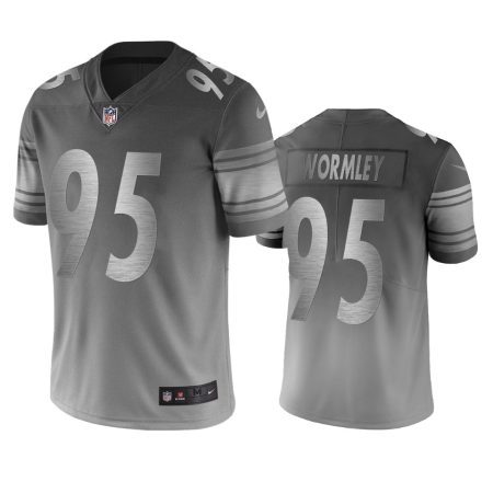 Pittsburgh Steelers Chris Wormley Silver Gray City Edition Vapor Limited Jersey