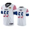 Devin Bush Pittsburgh Steelers White Independence Day Stars & Stripes Jersey 3 steelers devin bush white independence day vapor jersey