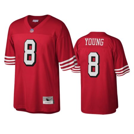 San Francisco 49ers Steve Young 1994 Scarlet Throwback Legacy Replica Jersey
