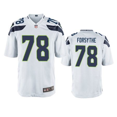 Seattle Seahawks Stone Forsythe White Game Jersey