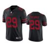 Talanoa Hufanga San Francisco 49ers Black Vapor Limited Jersey 3 talanoa hufanga 49ers black vapor jersey
