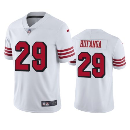 Color Rush Limited San Francisco 49ers Talanoa Hufanga White Jersey