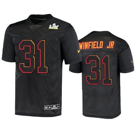 Men's Super Bowl 55 Antoine Winfield Jr. Black Limited Jersey