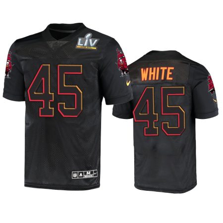 Men's Super Bowl 55 Devin White Black Jersey