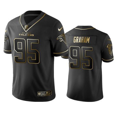 Ta'Quon Graham Falcons Black Golden Edition Vapor Limited Jersey