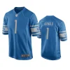Detroit Lions Terrion Arnold Blue 2024 NFL Draft Jersey 2 terrion arnold bengals blue 2024 nfl draft jersey