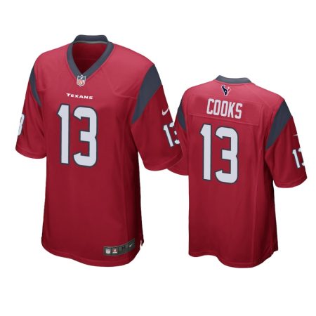 Houston Texans Brandin Cooks Red Game Jersey
