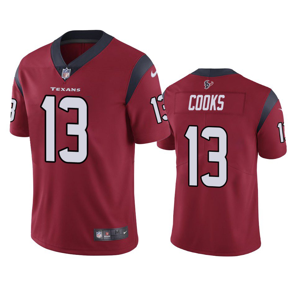 Brandin Cooks Houston Texans Red Vapor Limited Jersey 1 texans brandin cooks red vapor jersey