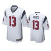 Houston Texans Brandin Cooks White Game Jersey 3 texans brandin cooks white game jersey