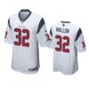 Houston Texans Garret Wallow White Game Jersey 3 texans garret wallow white game jersey