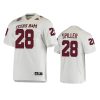 Texas A&M Aggies Isaiah Spiller White 2021 Orange Bowl College Football Jersey 2 texas am aggies isaiah spiller white 2021 orange bowl jersey
