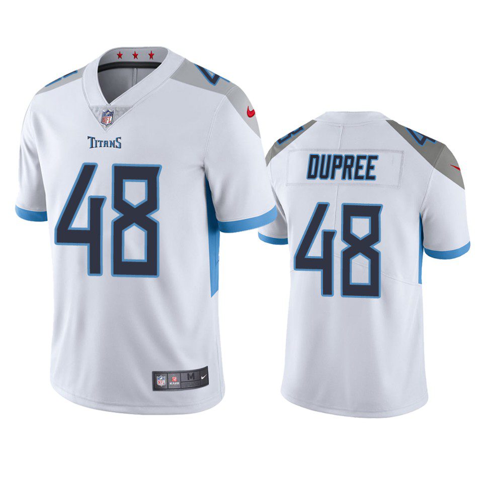Bud Dupree Tennessee Titans White Vapor Limited Jersey 1 titans bud dupree white vapor jersey