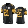 Color Rush Limited Pittsburgh Steelers Tre Norwood Black Jersey 3 tre norwood steelers color rush limited black jersey