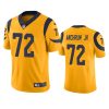 Los Angeles Rams Tremayne Anchrum Jr. Gold Color Rush Limited Jersey 2 tremayne anchrum jr. rams gold color rush limited jersey