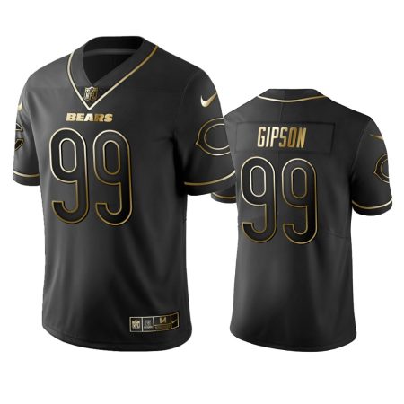 Bears Trevis Gipson Black Golden Edition Vapor Limited Jersey