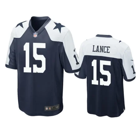 Dallas Cowboys Trey Lance Navy Alternate Game Jersey