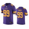 Minnesota Vikings #99 Men's Purple Danielle Hunter Color Rush Limited Jersey 3 vikings 99 danielle hunter purple color rush limited jersey