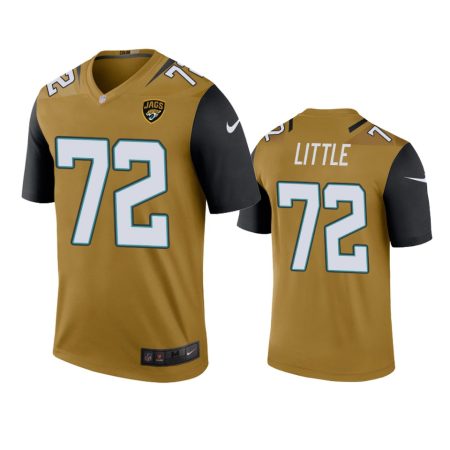 Jacksonville Jaguars Walker Little Bold Gold Color Rush Legend Jersey