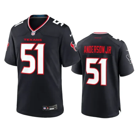 Houston Texans Will Anderson Jr. Navy 2024 Game Jersey