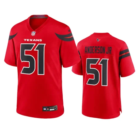 Houston Texans Will Anderson Jr. Red 2024 Alternate Jersey