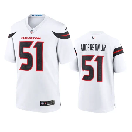 Houston Texans Will Anderson Jr. White 2024 Game Jersey
