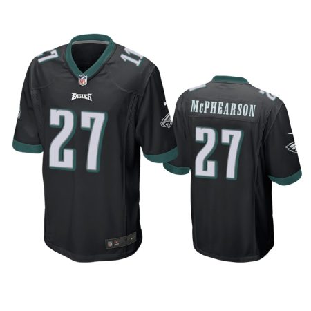 Philadelphia Eagles Zech McPhearson Black Game Jersey