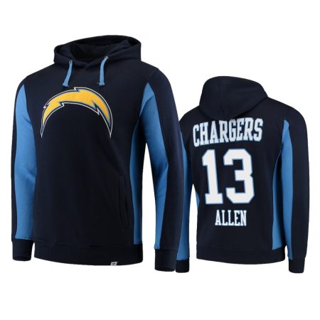 Los Angeles Chargers #13 Keenan Allen Navy Team Iconic Hoodie - Men