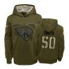 Jacksonville Jaguars Telvin Smith Olive 2018 Salute To Service Hoodie - Youth 3 2018 salute to service telvin smith youth hoodie
