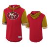 San Francisco 49ers Scarlet Buzzer Beater Mesh Pullover Hoodie 2 49ers scarlet buzzer beater mesh hoodie