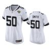 Jacksonville Jaguars #50 Telvin Smith White Game Jersey - Women 3 50 telvin smith white game jersey