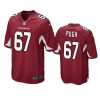 Arizona Cardinals #67 Justin Pugh Red Game Jersey - Men's 3 67 justin pugh red jersey