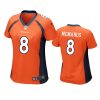 Denver Broncos #8 Brandon McManus Orange Game Jersey - Women 2 8 brandon mcmanus orange game jersey 0a