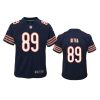 Chicago Bears #89 Mike Ditka Navy Game Jersey - Youth 3 89 mike ditka navy game jersey