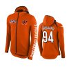 94 orange sam hubbard hoodie