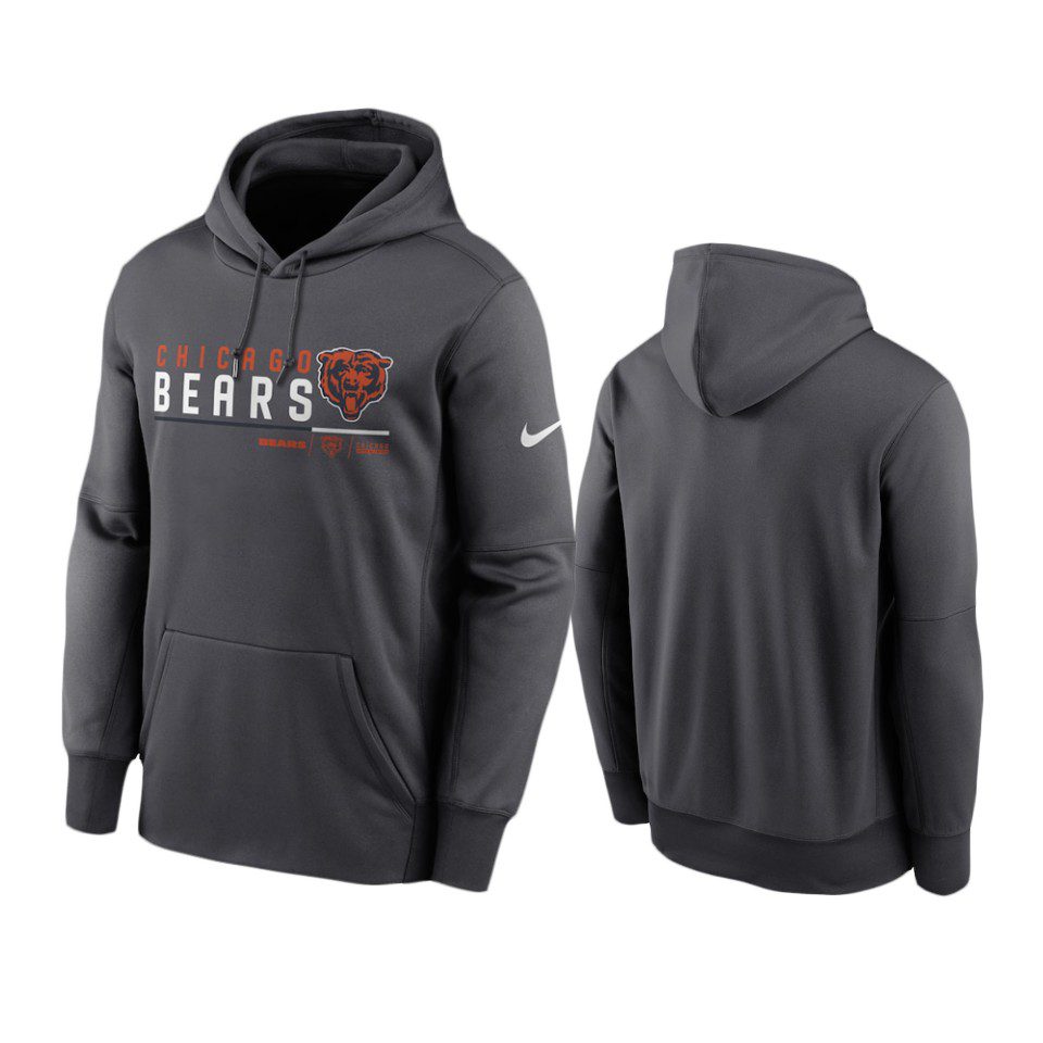 Chicago Bears Anthracite Prime Logo Name Split Hoodie 1 bears anthracite prime logo name split hoodie