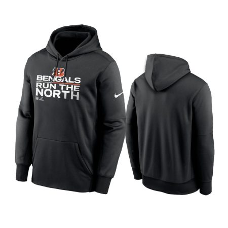 Cincinnati Bengals Black 2021 AFC North Division Champions Hoodie
