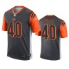Cincinnati Bengals Brandon Wilson Silver Inverted Legend Jersey 2 bengals brandon wilson silver inverted legend jersey