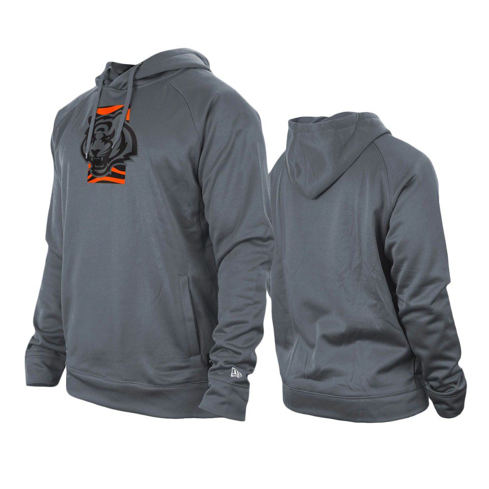 Cincinnati Bengals Gray Training Camp Raglan Pullover Hoodie 1 bengals gray training camp raglan hoodie