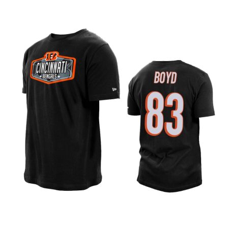 Cincinnati Bengals Tyler Boyd Black 2021 NFL Draft Hook T-Shirt