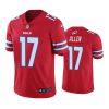 Buffalo Bills #17 Men Red Josh Allen Color Rush Limited Jersey 2 bills 17 josh allen red color rush limited jersey