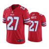 Buffalo Bills #27 Men Red Tre'Davious White Color Rush Limited Jersey 2 bills 27 tredavious white red color rush limited jersey