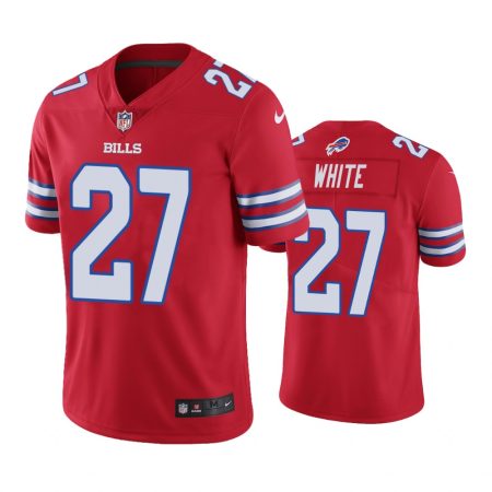 Buffalo Bills #27 Men Red Tre'Davious White Color Rush Limited Jersey