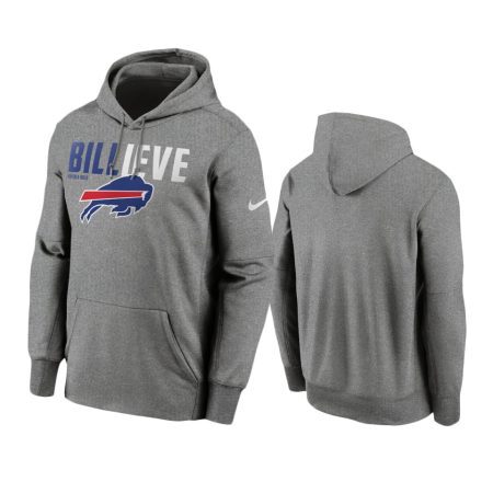 Buffalo Bills Charcoal Local Pullover Hoodie
