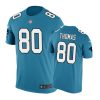Carolina Panthers #80 Ian Thomas Color Rush Nike T-Shirt - Men's 3 blue ian thomas t shirt