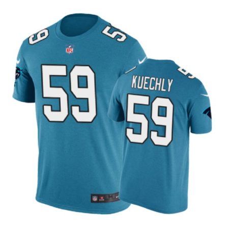 Carolina Panthers #59 Luke Kuechly Color Rush Nike T-Shirt - Men's