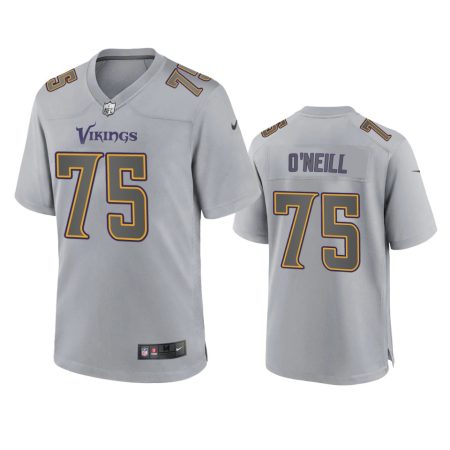 Minnesota Vikings Brian O'neill Gray Atmosphere Fashion Game Jersey
