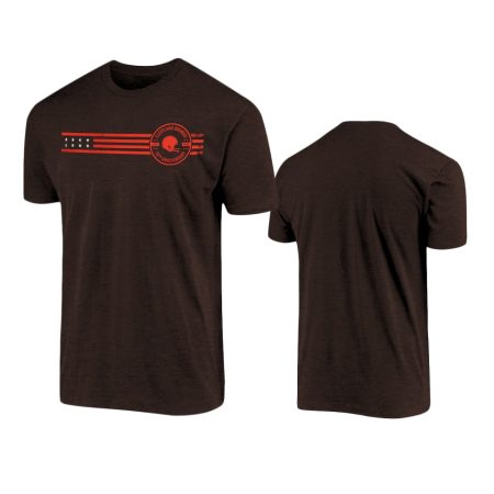Cleveland Browns Brown 75th Anniversary T-Shirt