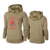 Cleveland Browns Khaki 2019 Salute to Service Therma Pullover Hoodie 2 browns khaki 2019 salute to service pullover hoodie