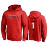 buccaneers red number 1 dad pullover hoodie