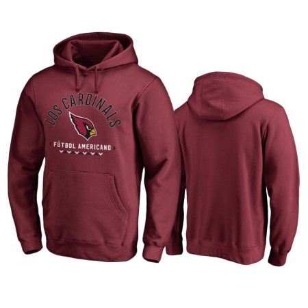 Arizona Cardinals # Cardinal Futbol Americano Hoodie - Men's